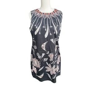 Desigual Floral‎ print Sleeveless dress womens size 10/11 euro 42